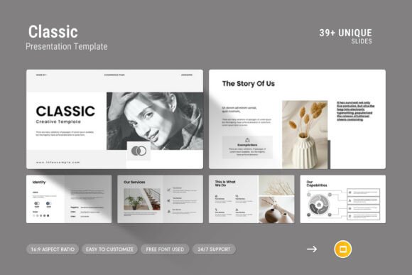 Classic Creative Google Slides Template