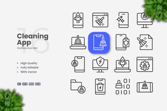 Cleaning App Icons