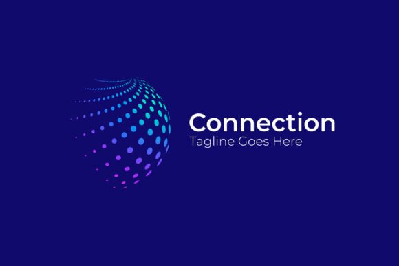 Connection Logo Global Tech Business: Redefining Visual Identity in a Data-Driven World