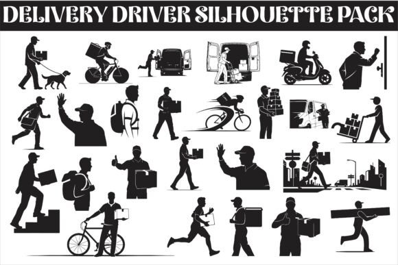 Delivery Driver Silhouette Pack4: A Practical Guide to Evaluation and Use