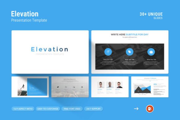 Elevation PowerPoint Template: Elevate Your Presentation Game