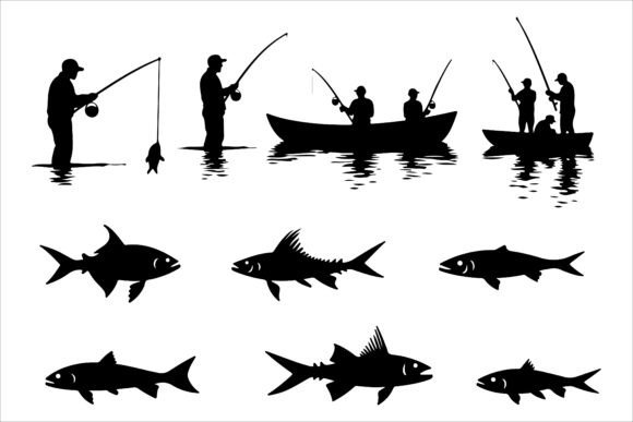 Fishing Silhouette Vector Pack: A Practical Asset for Design Workflows and Brand Projects